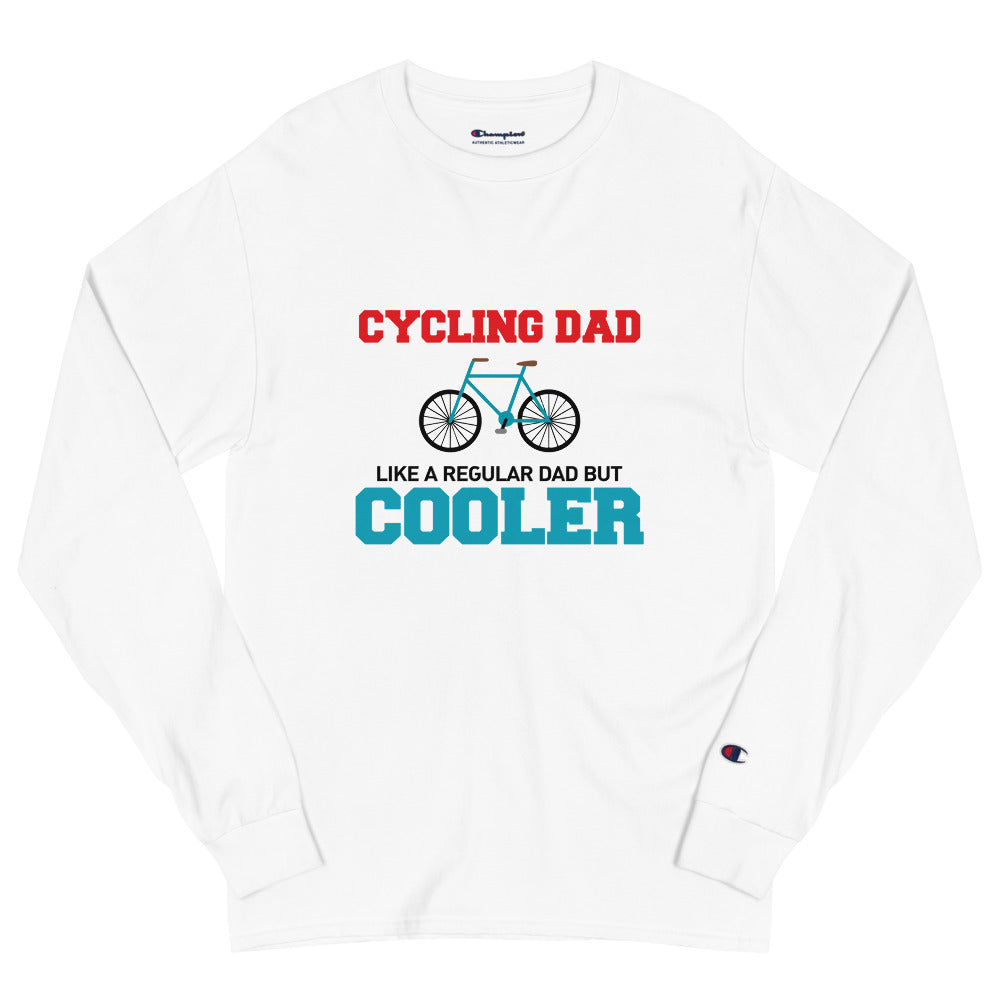 CYCLING DAD - Men's Champion Long Sleeve Shirt
