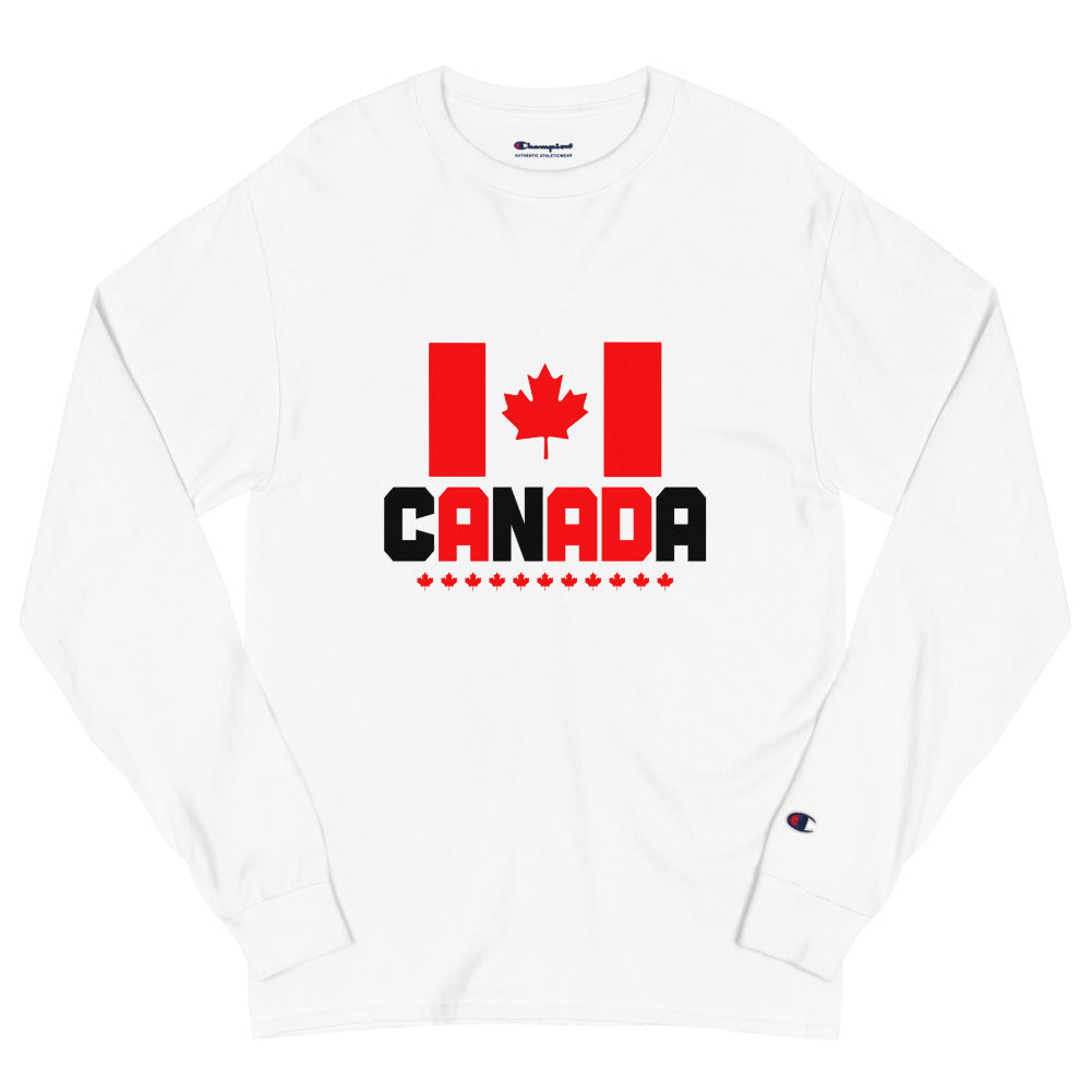 CANADA - Men's Champion Long Sleeve Shirt