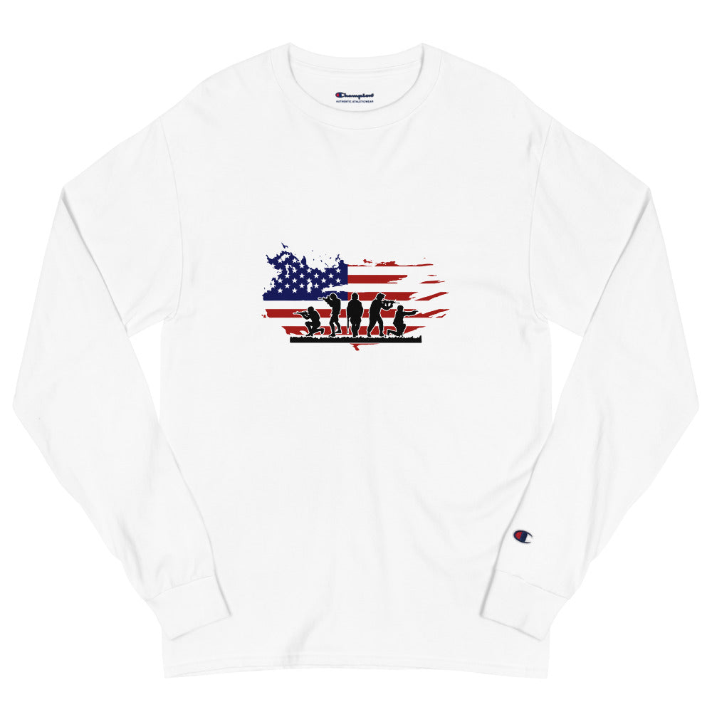 AMERICAN SOLDIERS - Men's Champion Long Sleeve Shirt