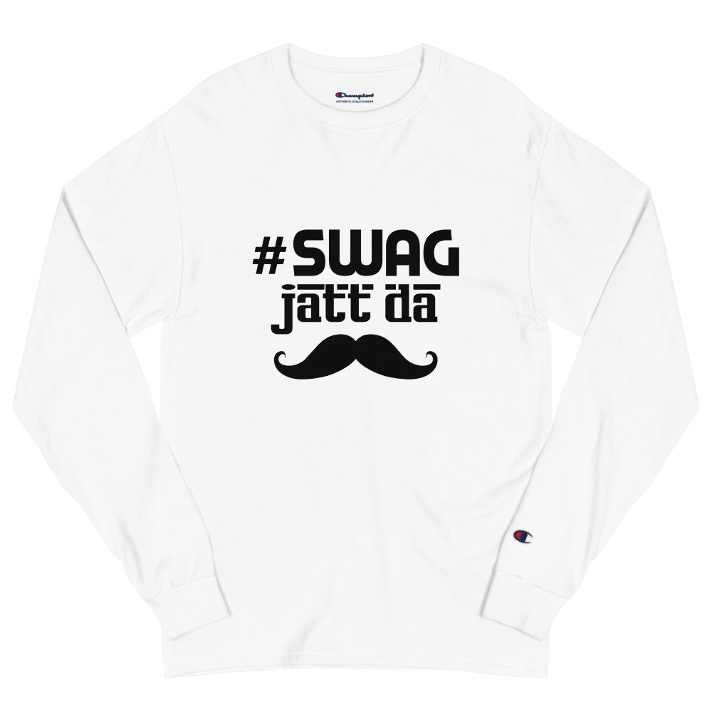 SWAG JATT DA - Men's Champion Long Sleeve Shirt