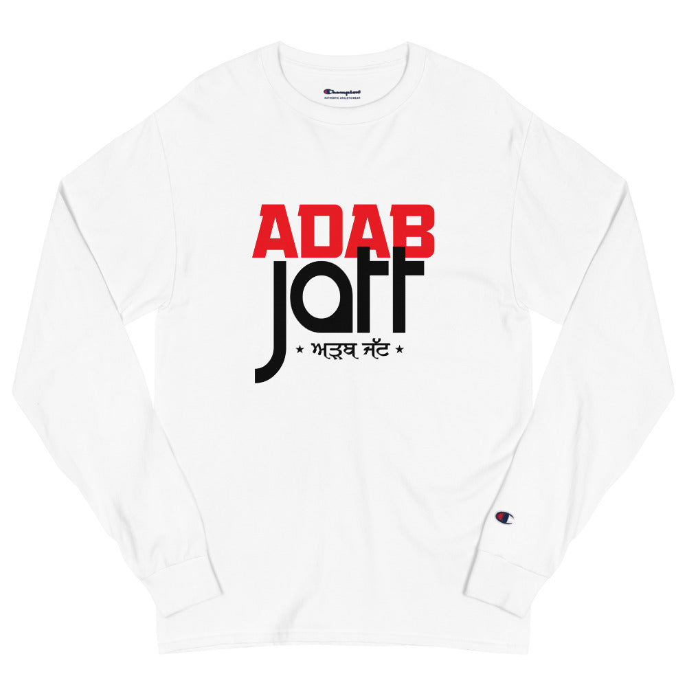 ADAB JATT - Men's Champion Long Sleeve Shirt