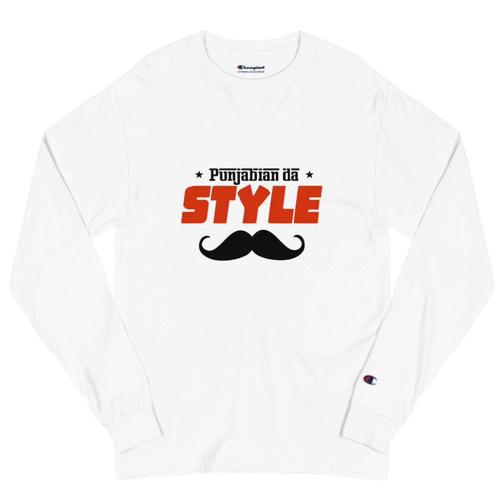PUNJABIAN DA STYLE - Men's Champion Long Sleeve Shirt