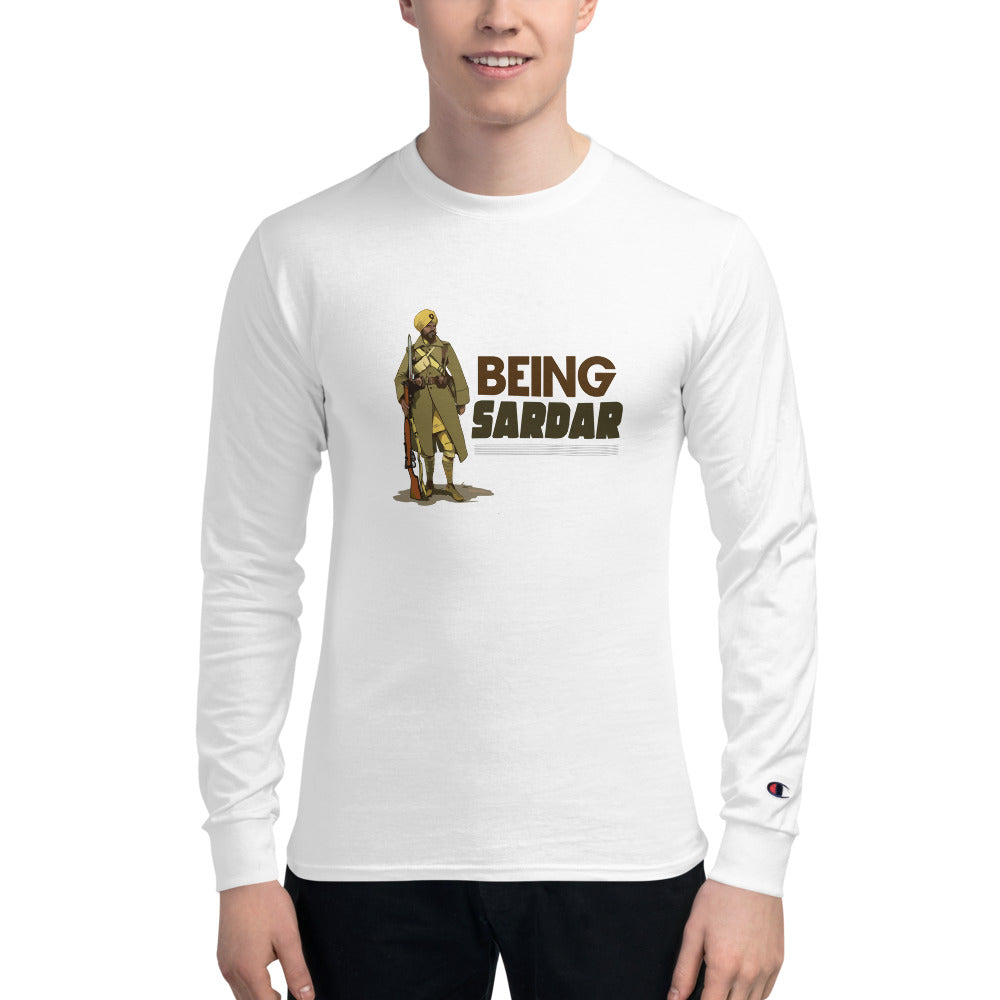 BEING SARDAR - Men's Champion Long Sleeve Shirt