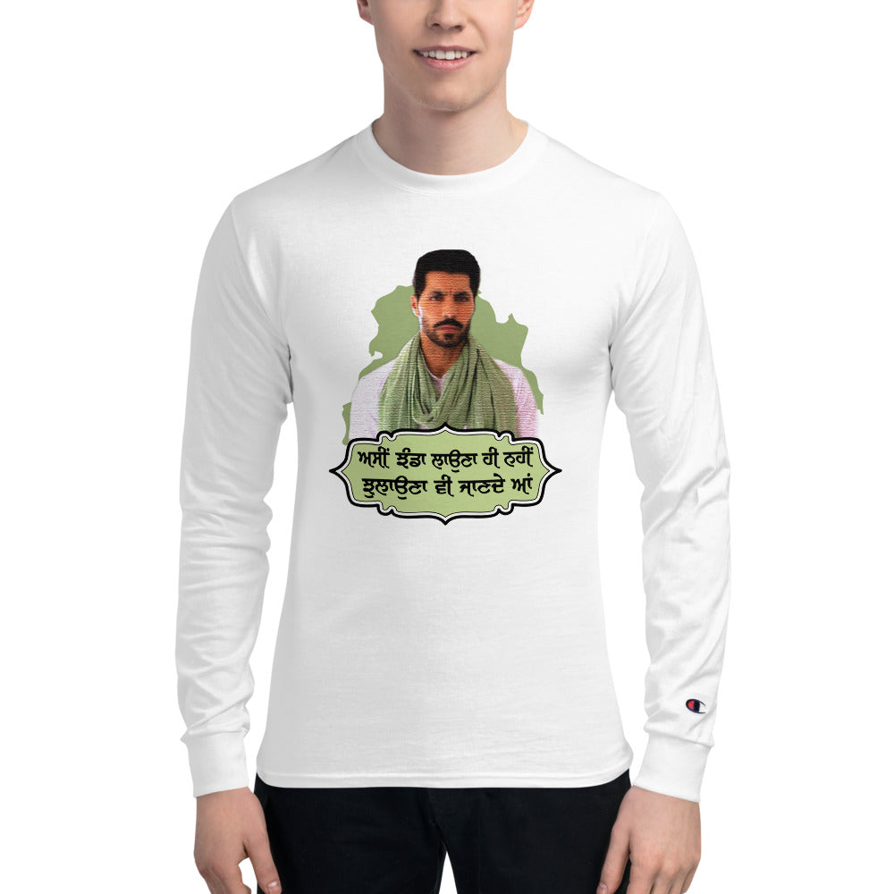 ASSI JHANDA LAUNA HI - Men's Champion Long Sleeve Shirt