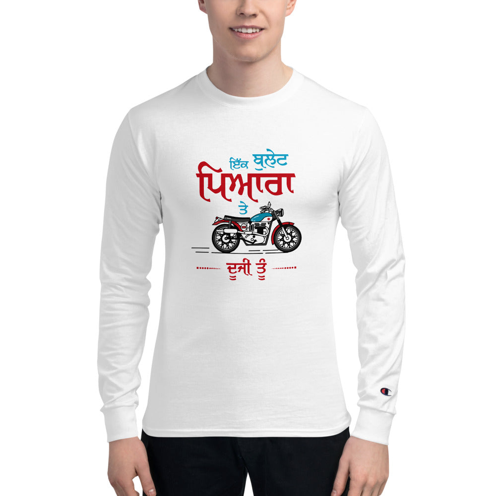 IK BULLET PYARA TE DUJI TU - Men's Champion Long Sleeve Shirt