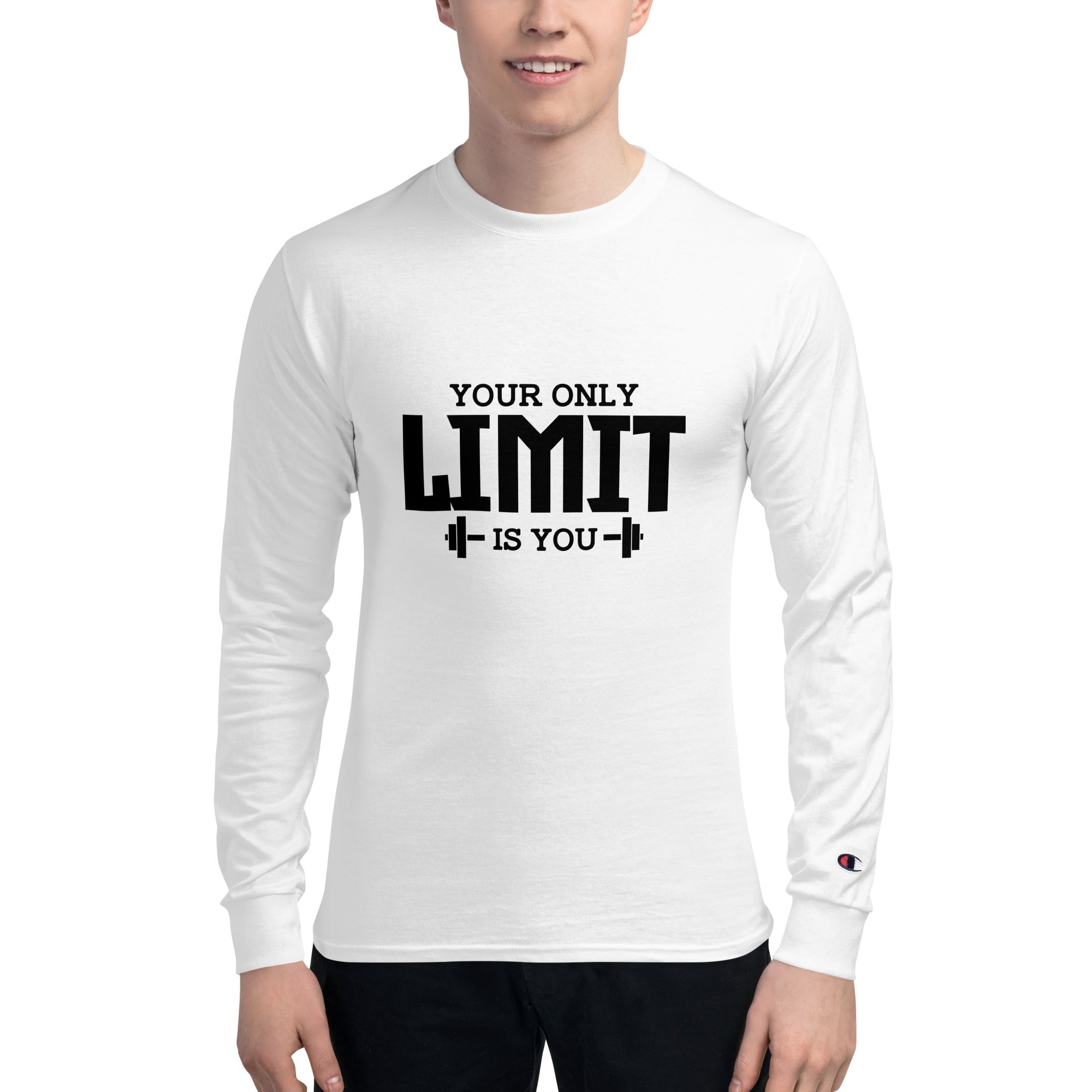 YOUR LIMIT IS YOU - Men's Champion Long Sleeve Shirt