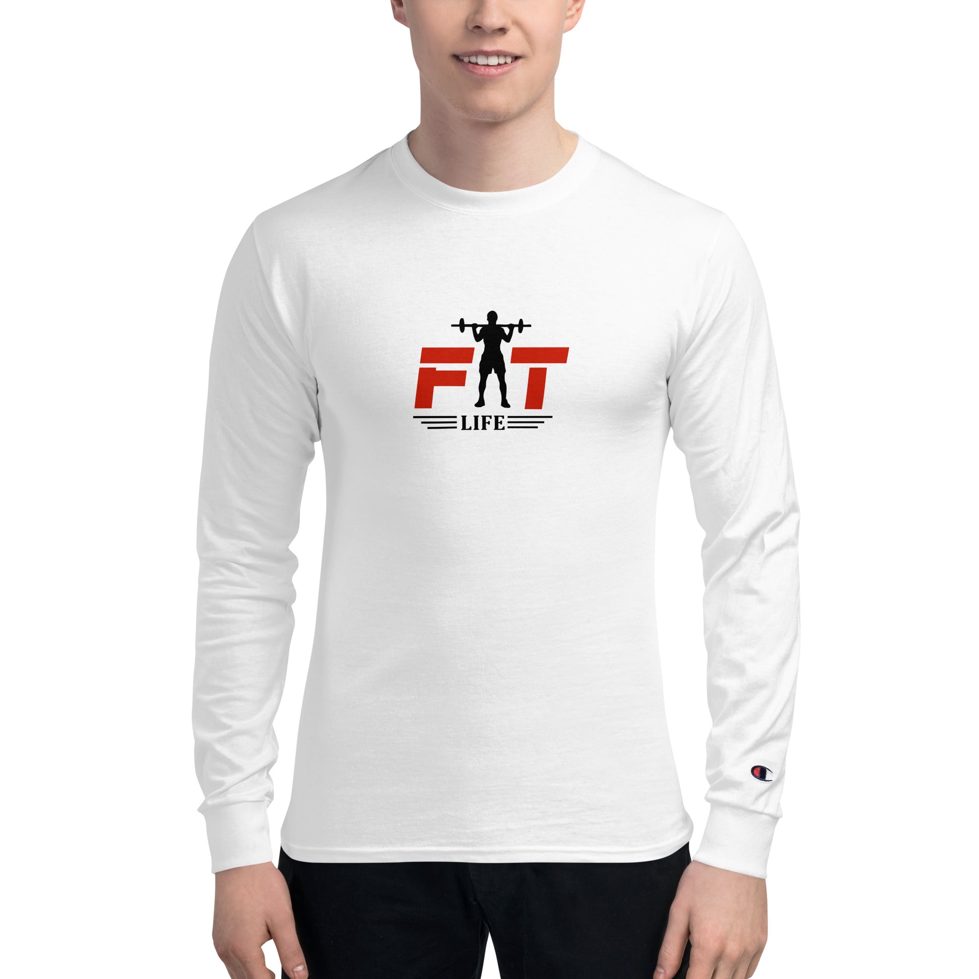 FIT LIFE - Men's Champion Long Sleeve Shirt
