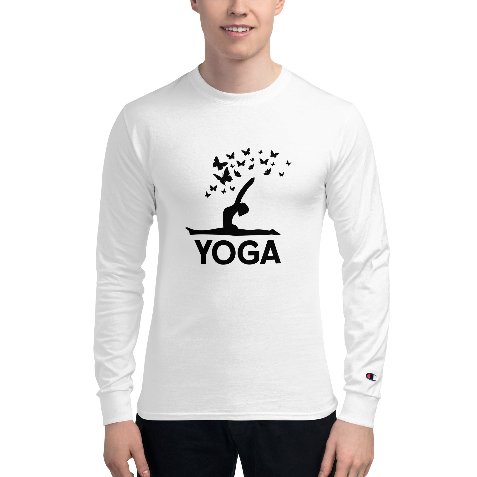 YOGA - Men's Champion Long Sleeve Shirt
