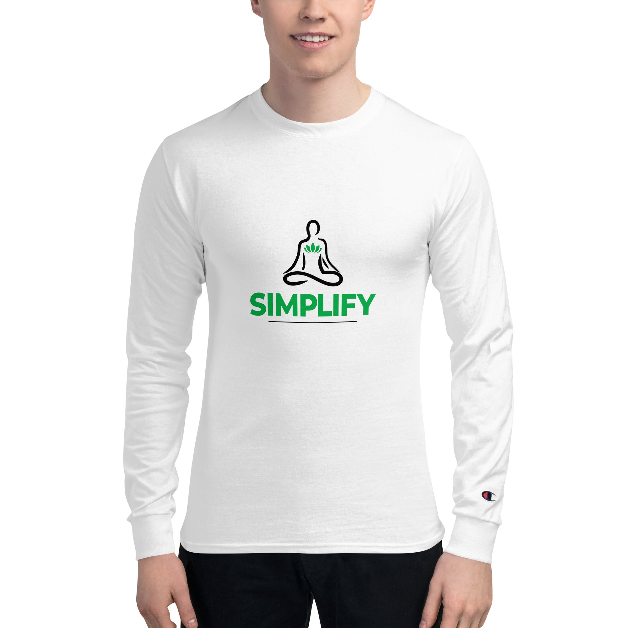SIMPLIFY - Men's Champion Long Sleeve Shirt