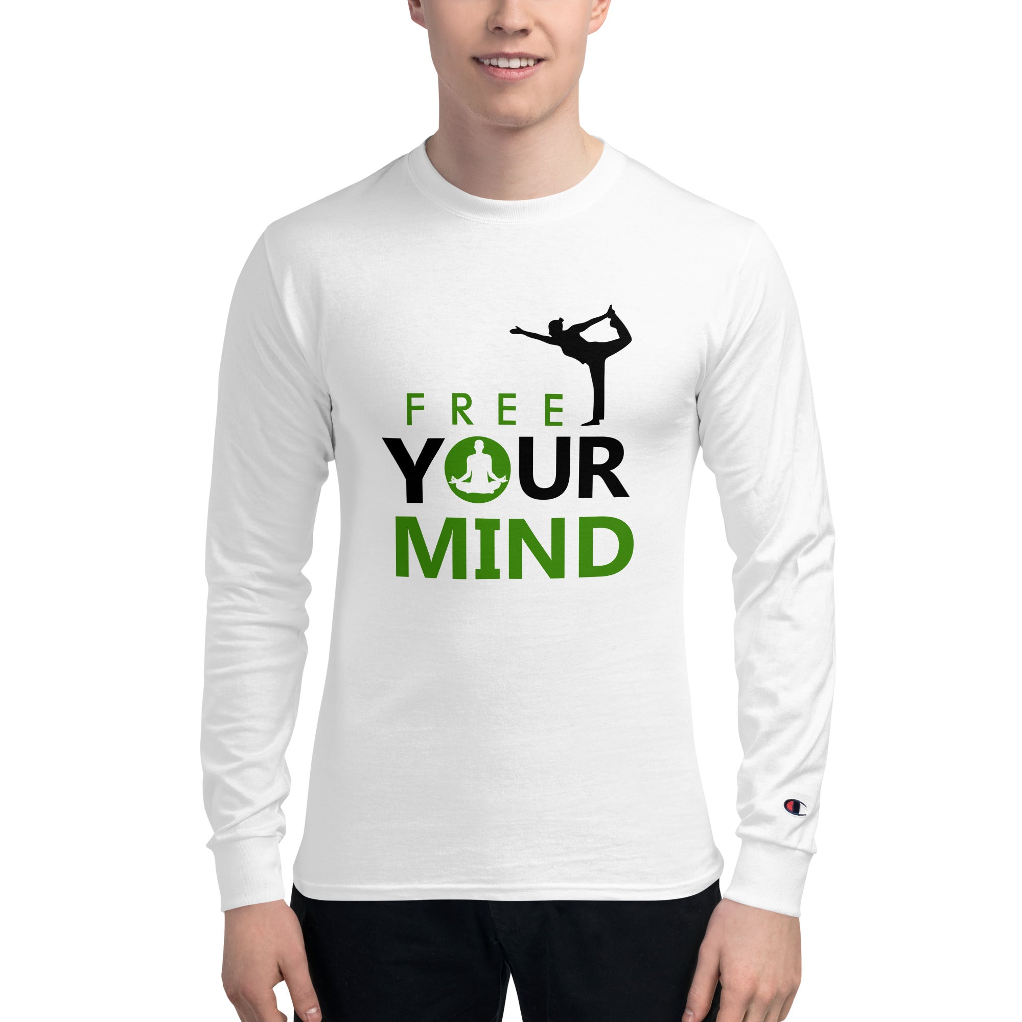 FREE YOUR MIND - Men's Champion Long Sleeve Shirt