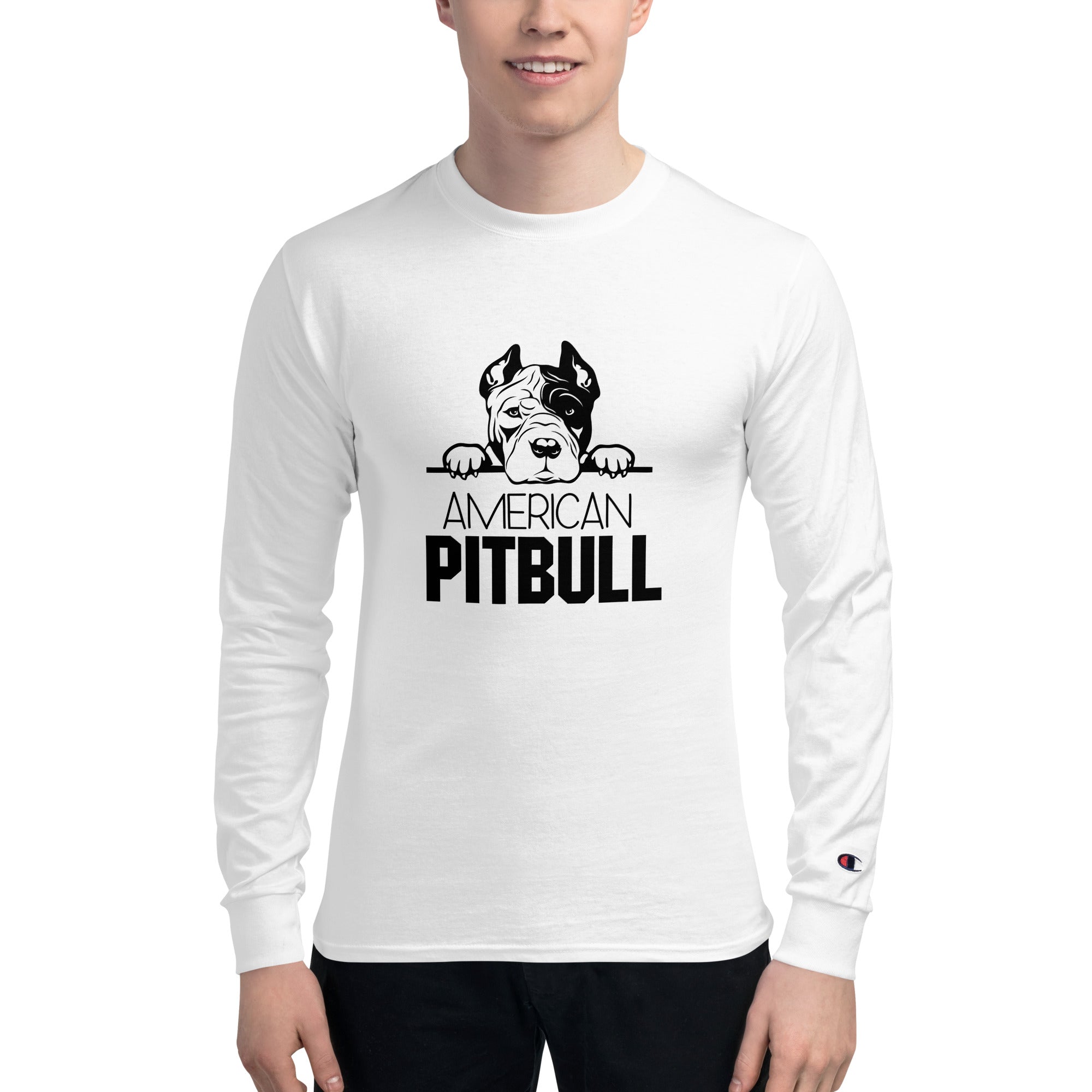 AMERICAN PITBULL - Men's Champion Long Sleeve Shirt
