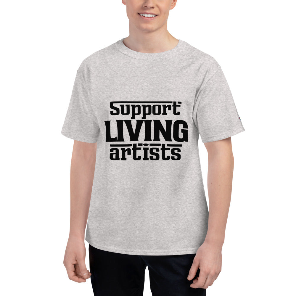 Support living Artists - Men's Champion T-Shirt