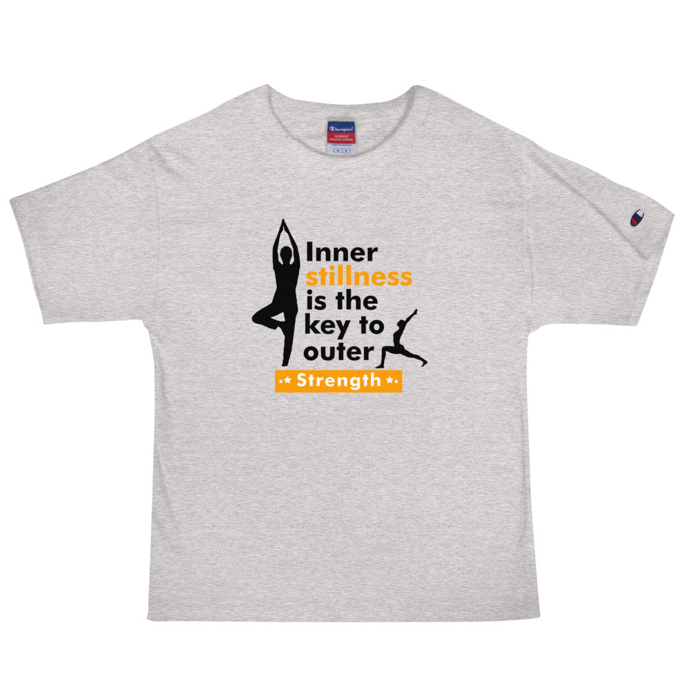 INNER STILLNESS IS THE KEY - Men's Champion T-Shirt