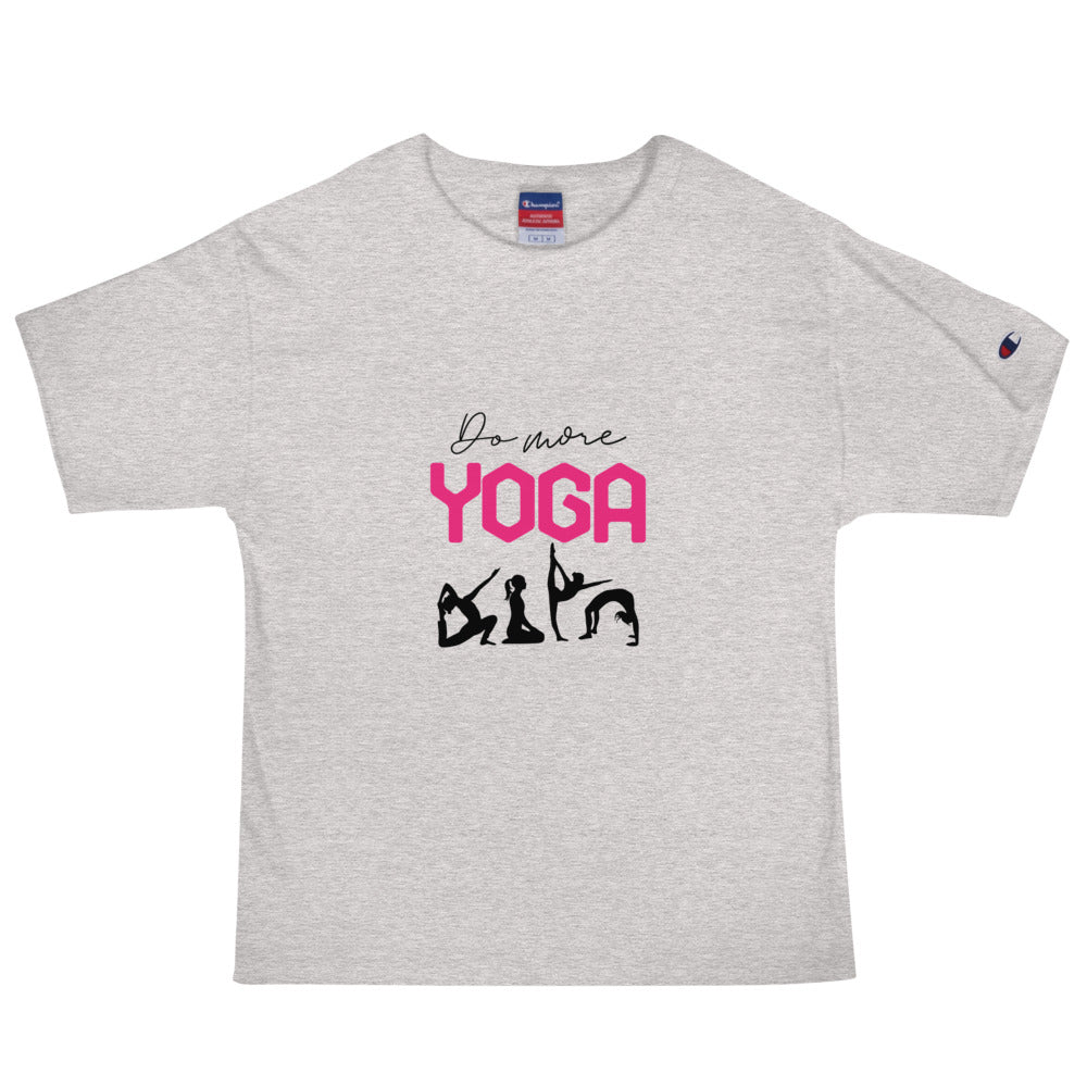 DO MORE YOGA - Men's Champion T-Shirt