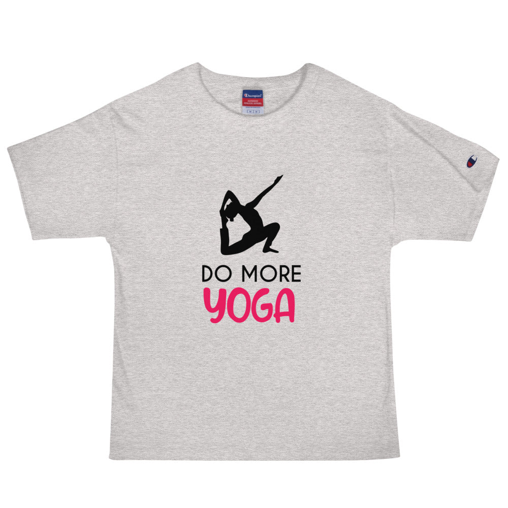 DO MORE YOGA - Men's Champion T-Shirt