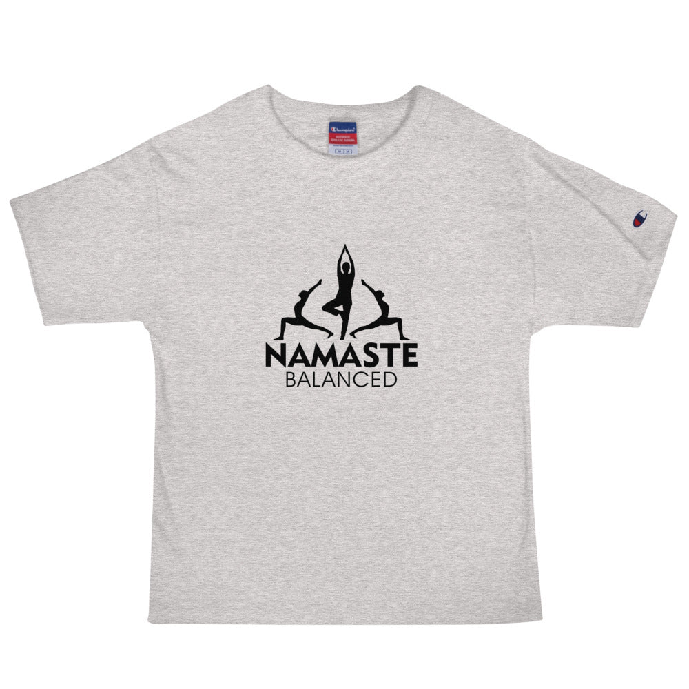 NAMASTE BALANCED - Men's Champion T-Shirt