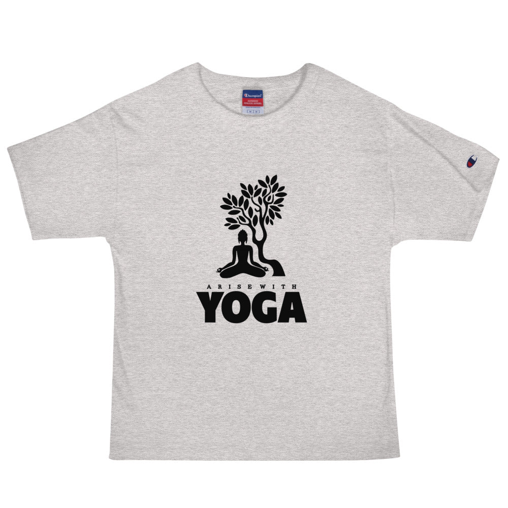 ARISE WITH YOGA - Men's Champion T-Shirt