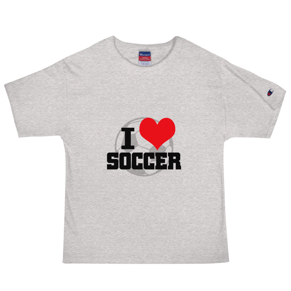 I LOVE SOCCER - Men's Champion T-Shirt