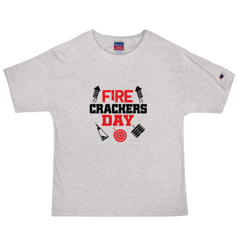 FIRE CRACKERS DAY - Men's Champion T-Shirt