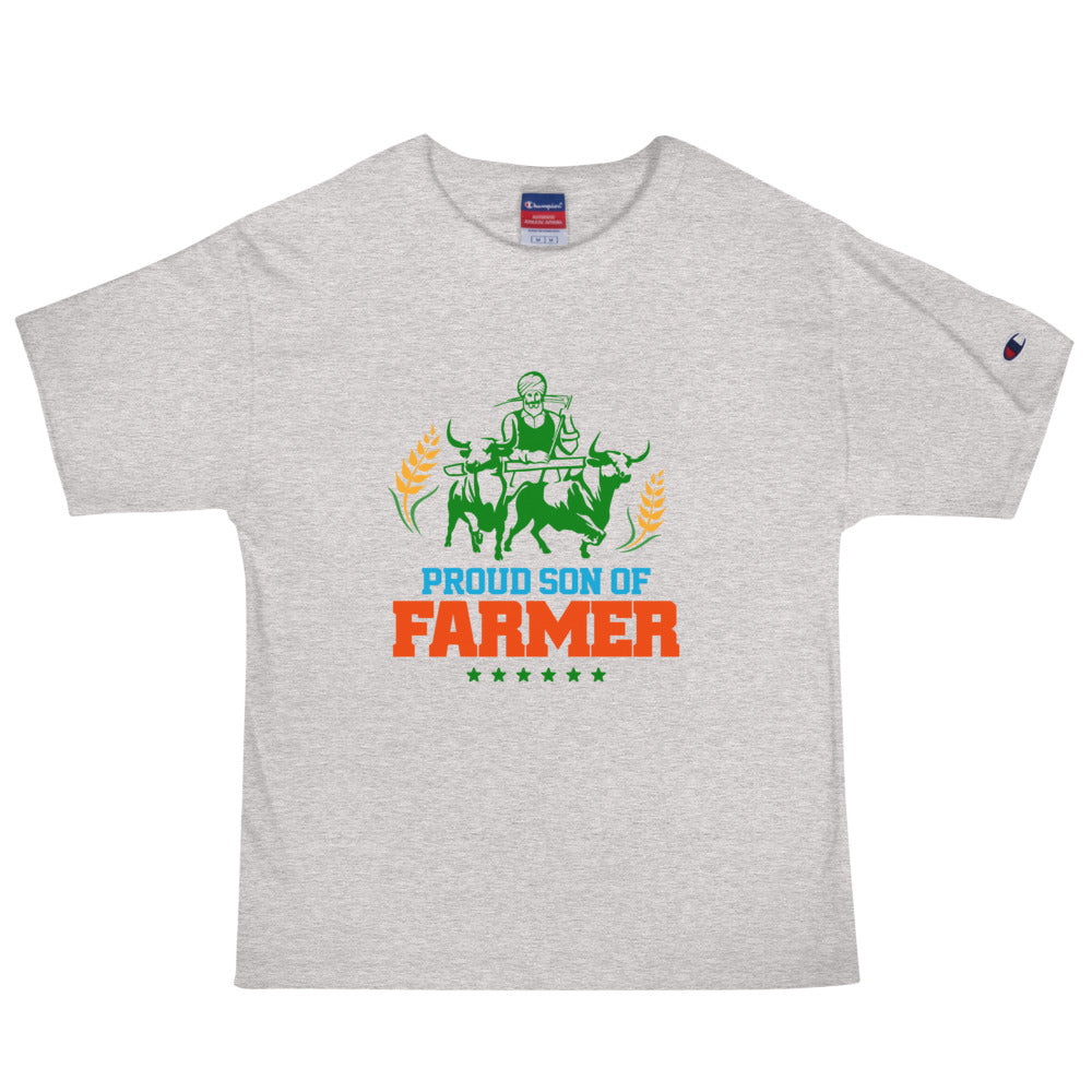 PROUD SON OF FARMER - Men's Champion T-Shirt