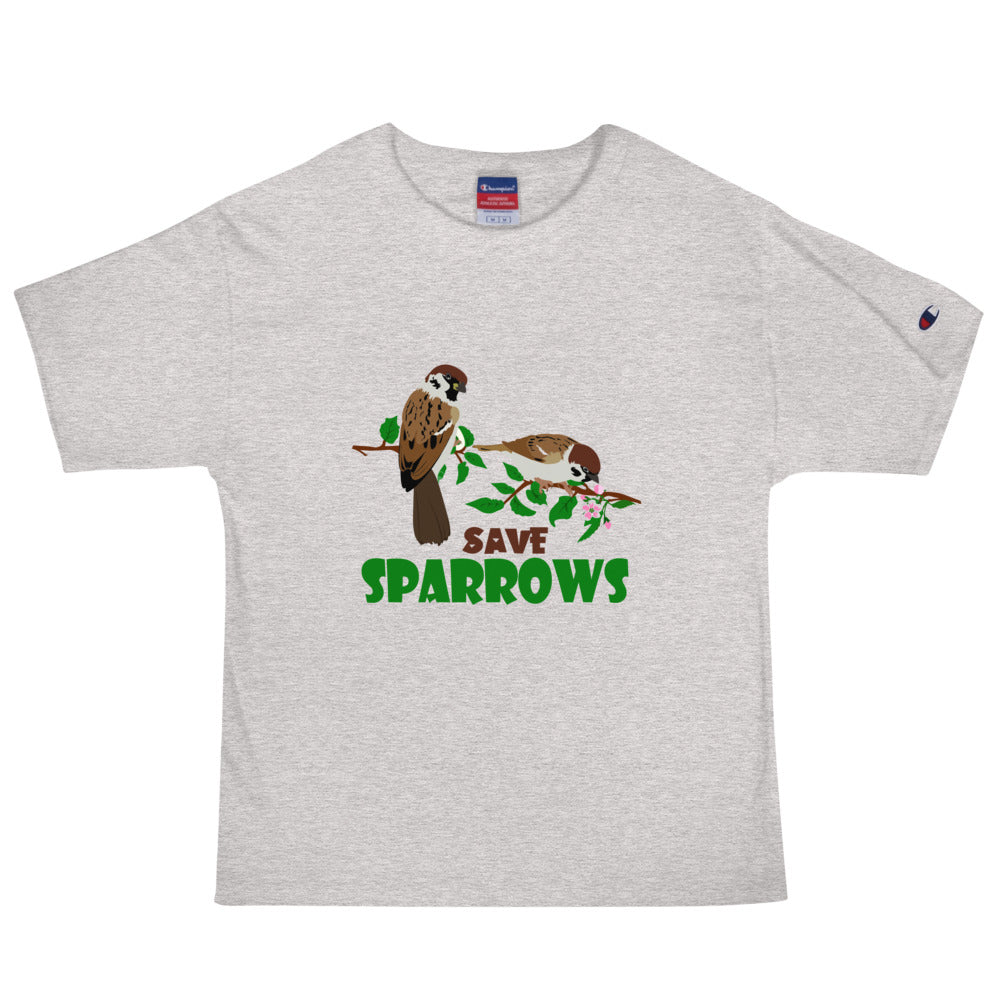 SAVE SPARROWS - Men's Champion T-Shirt