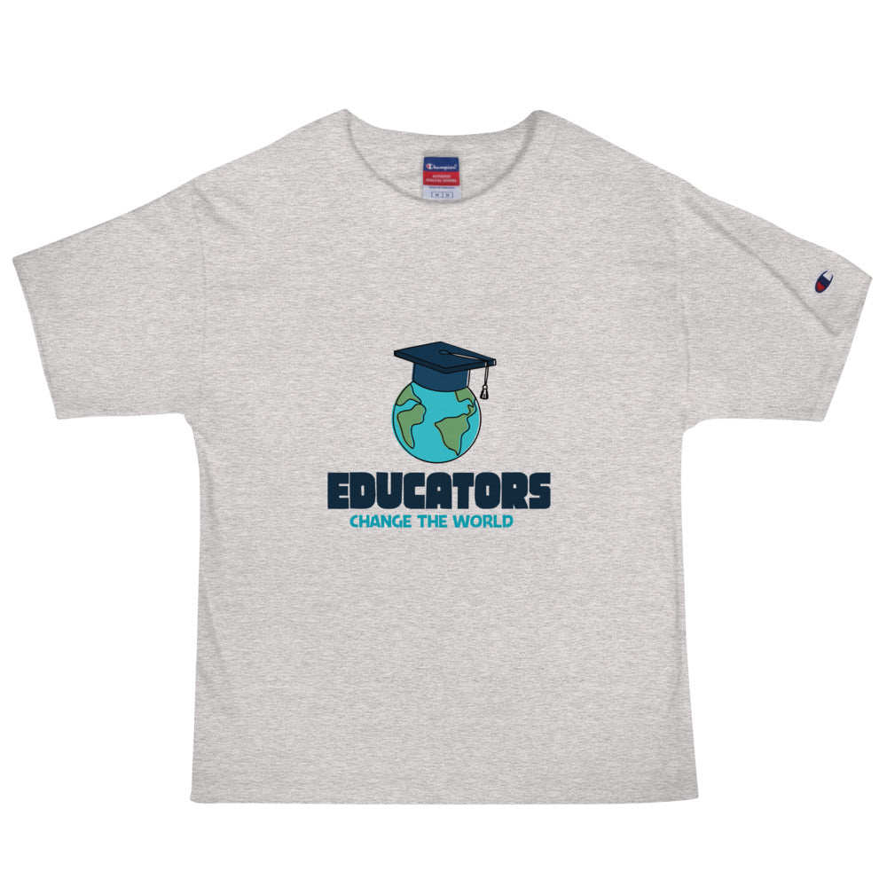 EDUCATORS CHANGE THE WORLD - Men's Champion T-Shirt