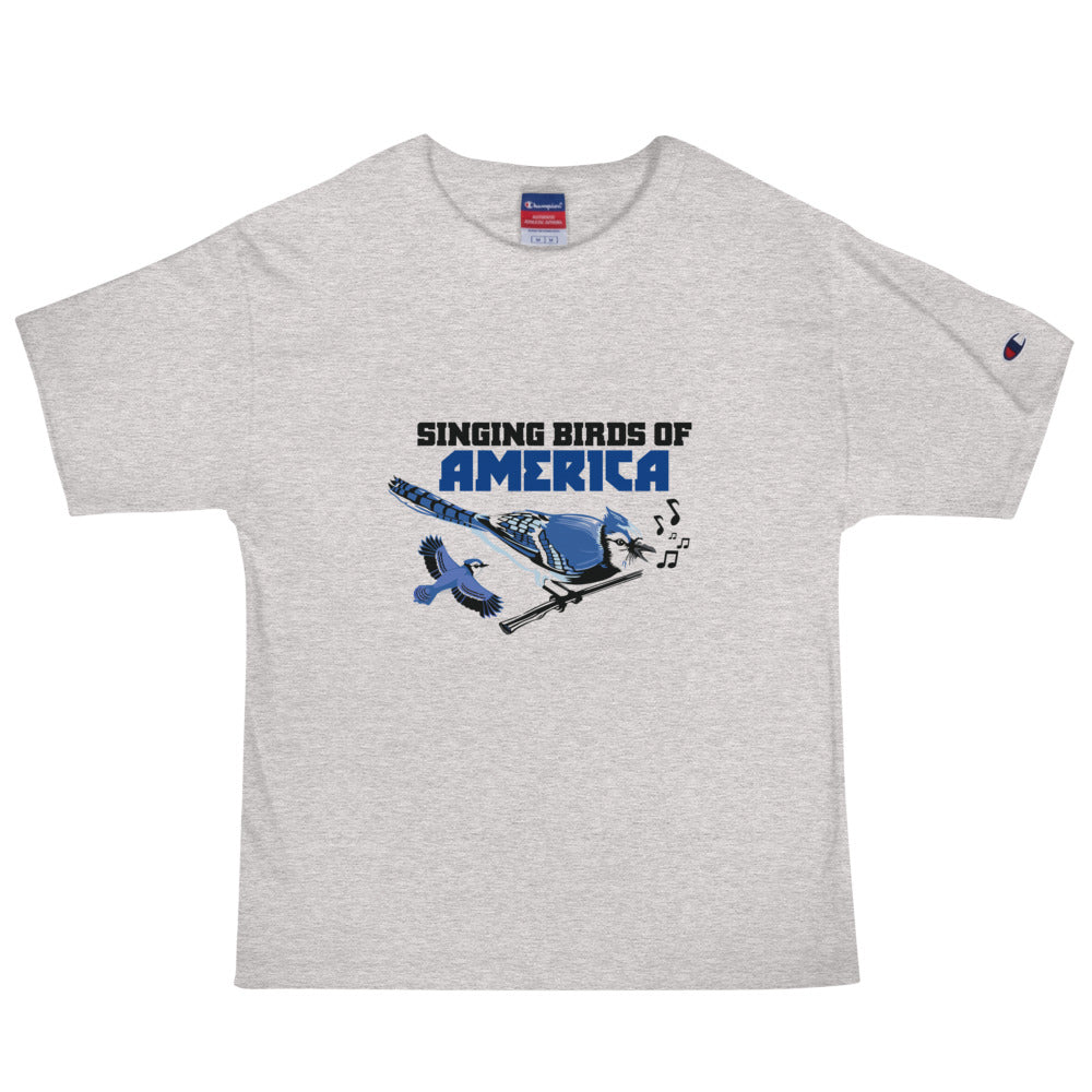 SINGING BIRDS OF AMERICA - Men's Champion T-Shirt