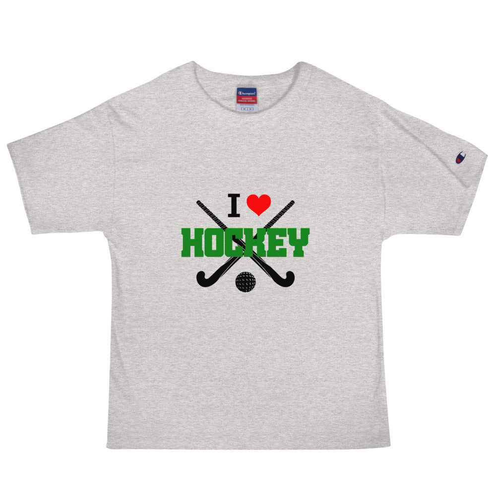 I LOVE HOCKEY - Men's Champion T-Shirt