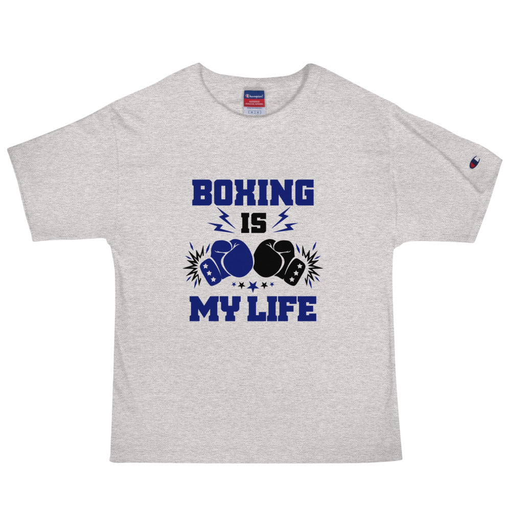 BOXING IS MY LIFE - Men's Champion T-Shirt