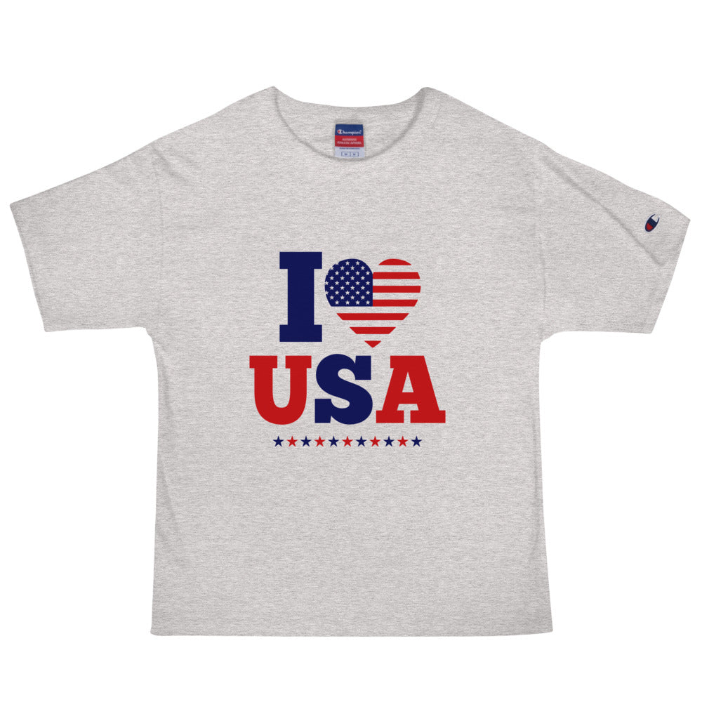 I LOVE USA - Men's Champion T-Shirt