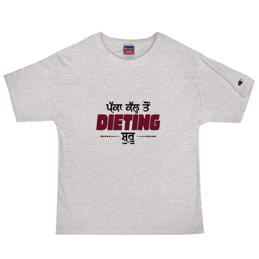 PAKKA KAL TO DIETING SHURU - Men's Champion T-Shirt