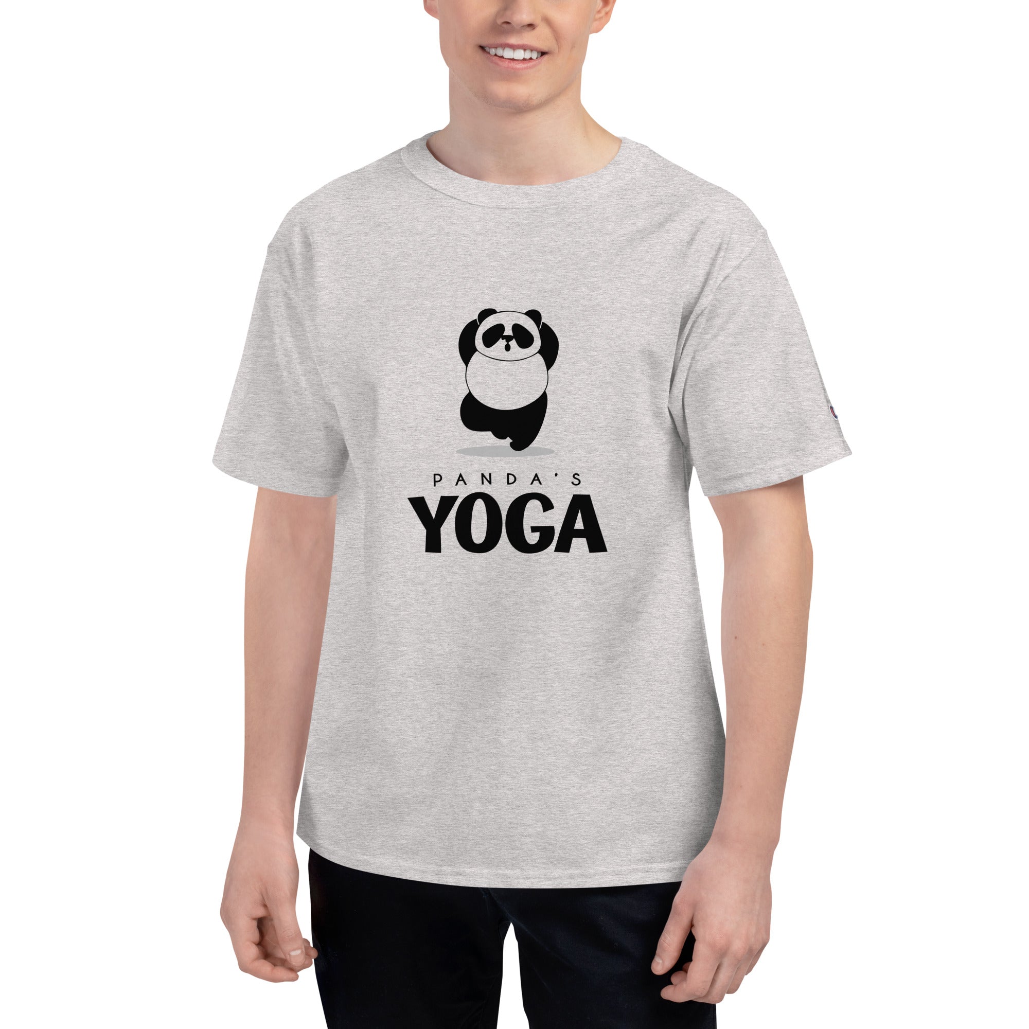 PANDA'S YOGA - Men's Champion T-Shirt