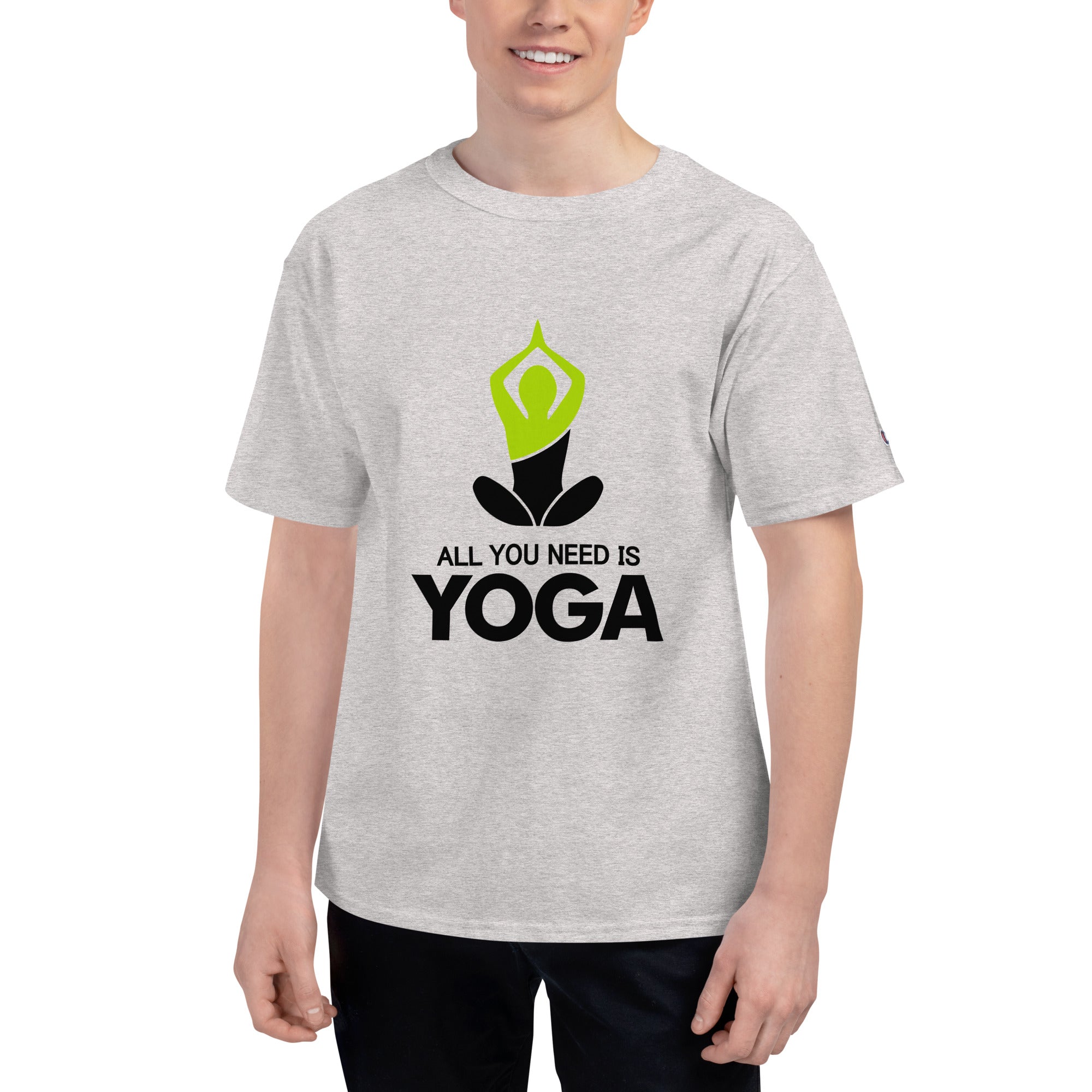 ALL YOU NEED IS YOGA - Men's Champion T-Shirt