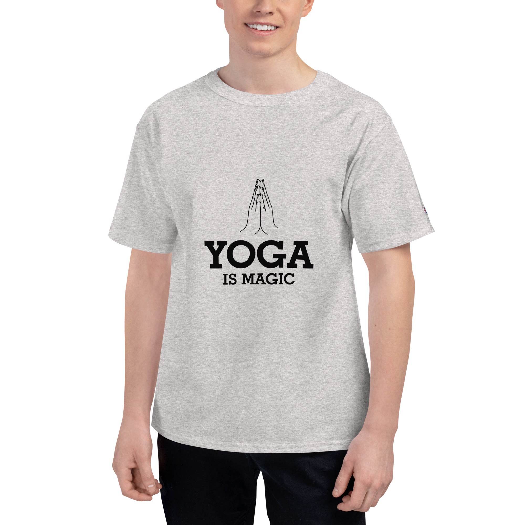 YOGA IS MAGIC - Men's Champion T-Shirt