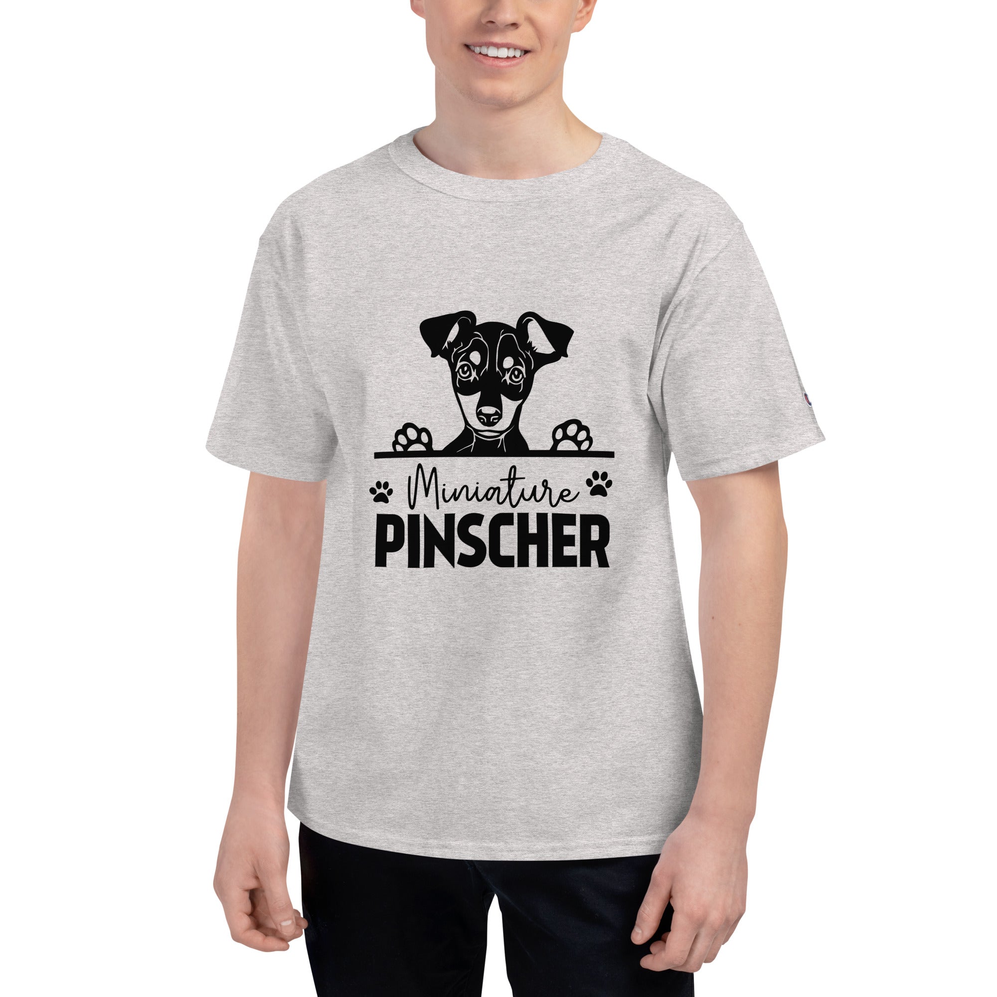 MINIATURE PINSCHER - Men's Champion T-Shirt