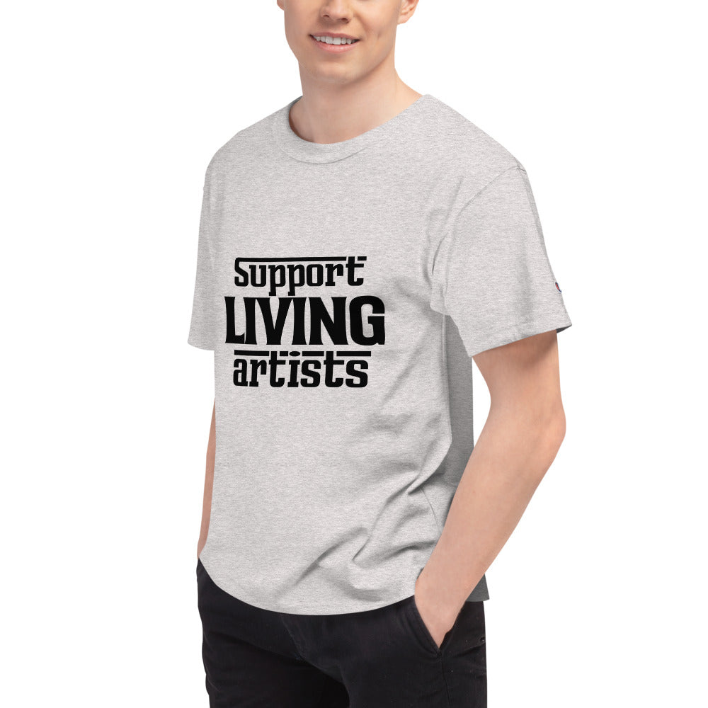 Support living Artists - Men's Champion T-Shirt