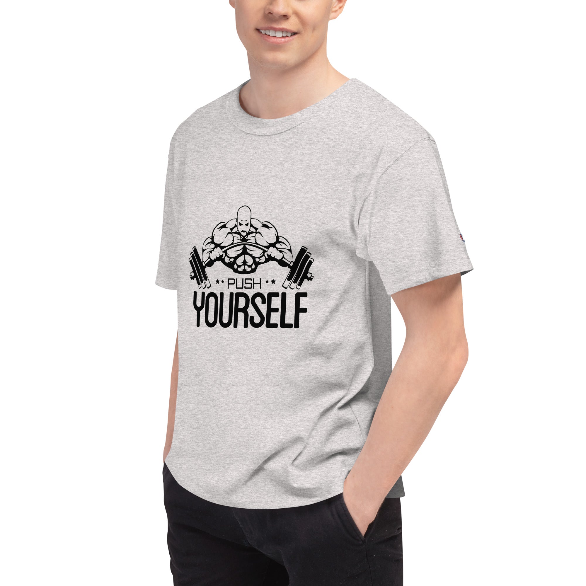 PUSH YOURSELF - Men's Champion T-Shirt