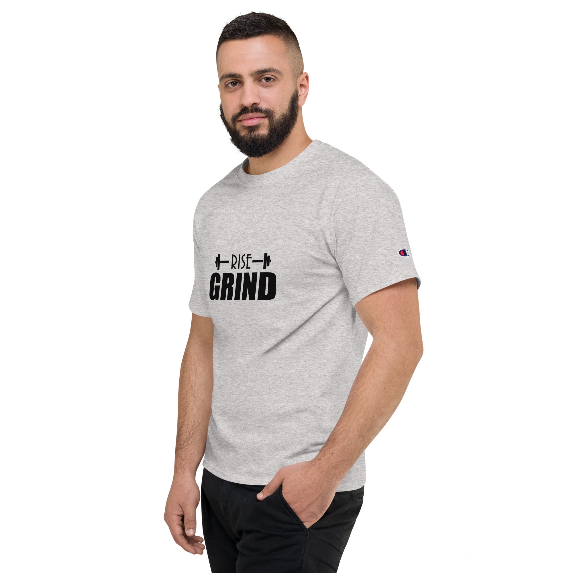 RISE GRIND - Men's Champion T-Shirt