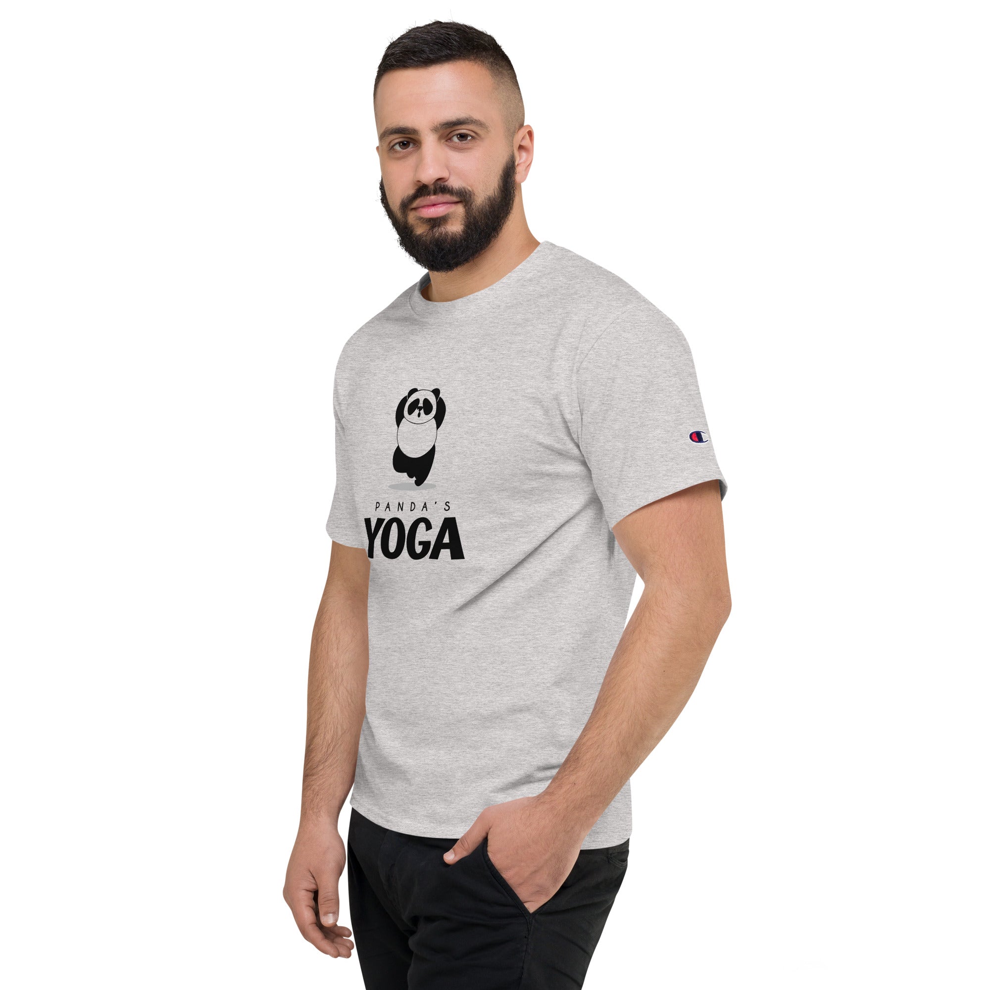 PANDA'S YOGA - Men's Champion T-Shirt