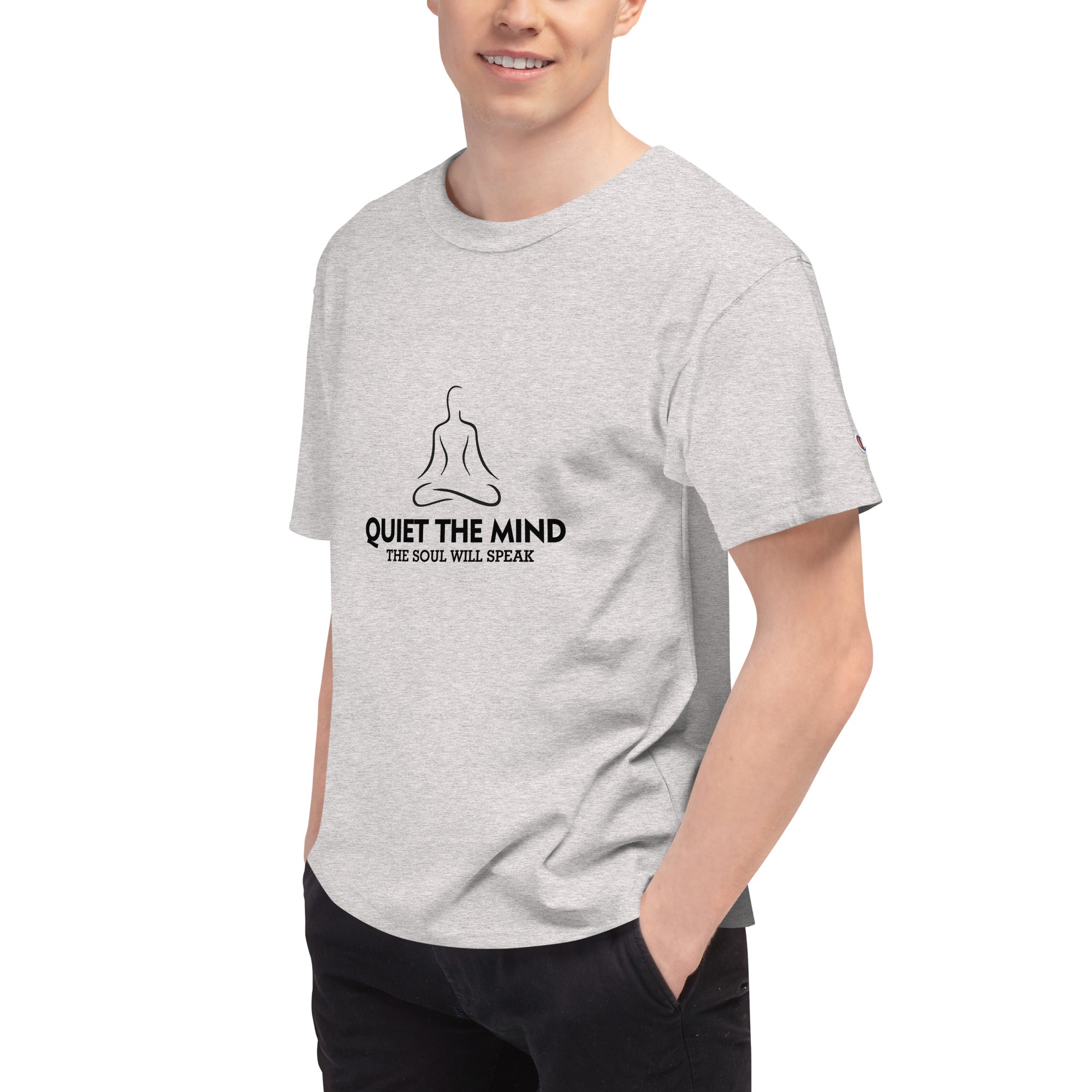 QUIET THE MIND - Men's Champion T-Shirt