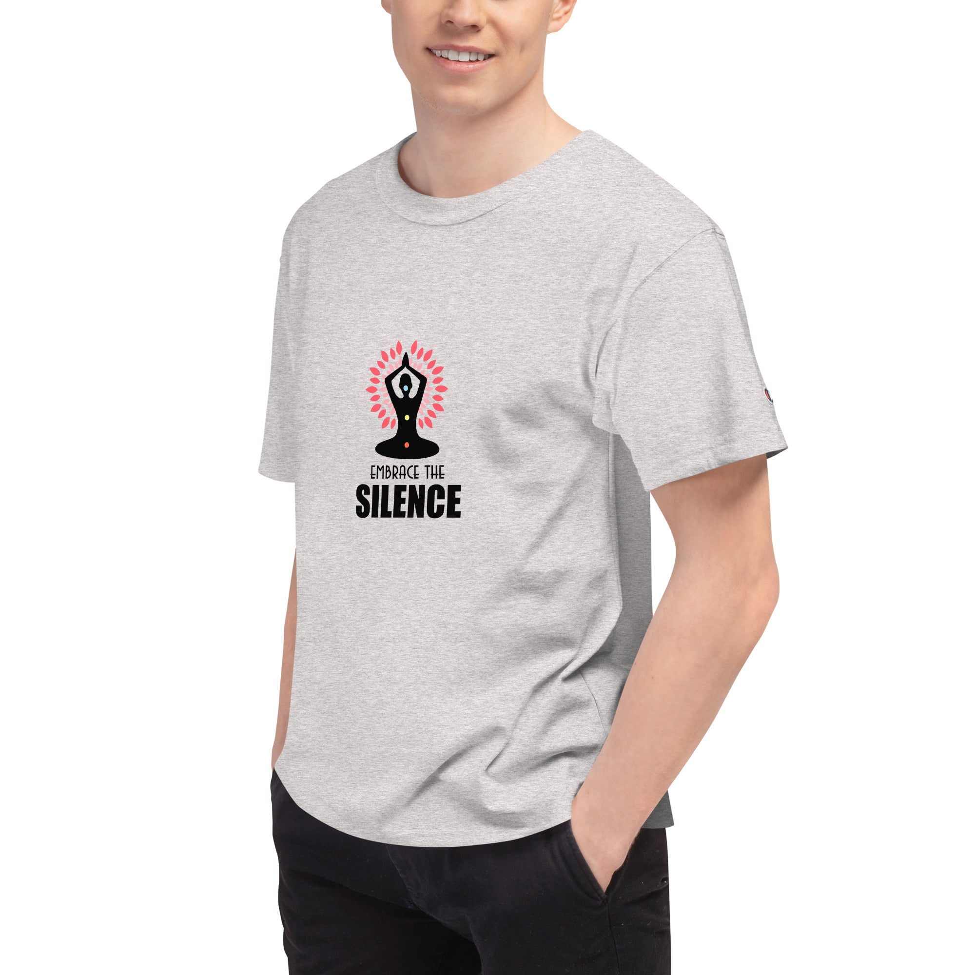 EMBRACE THE SILENCE - Men's Champion T-Shirt