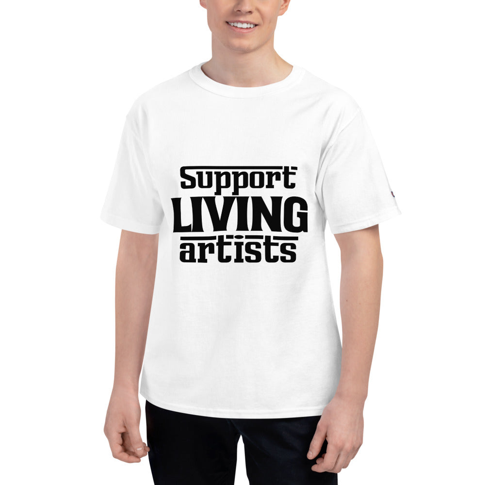 Support living Artists - Men's Champion T-Shirt