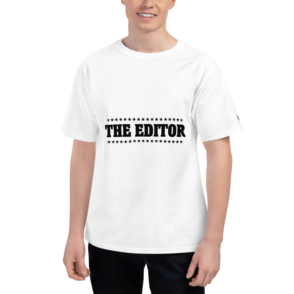 The Editor - Men's Champion T-Shirt