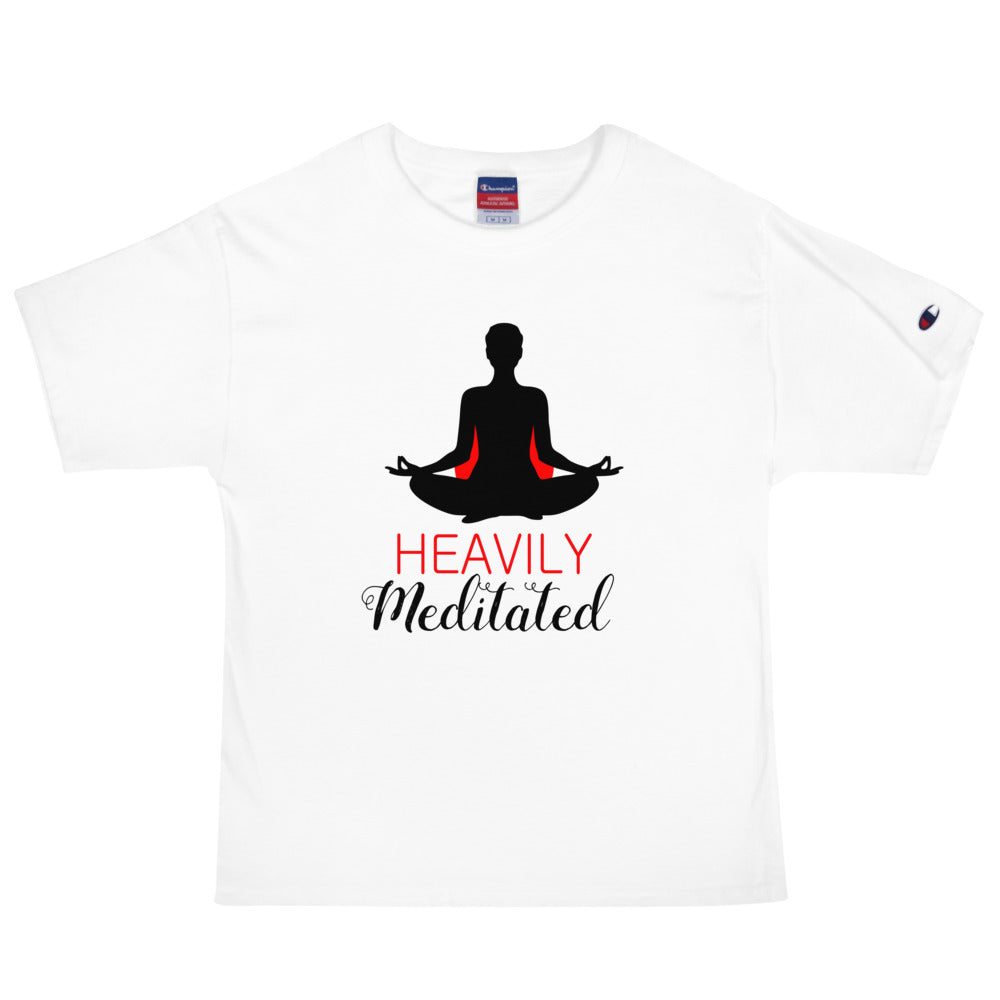 HEAVILY MEDITATED - Men's Champion T-Shirt