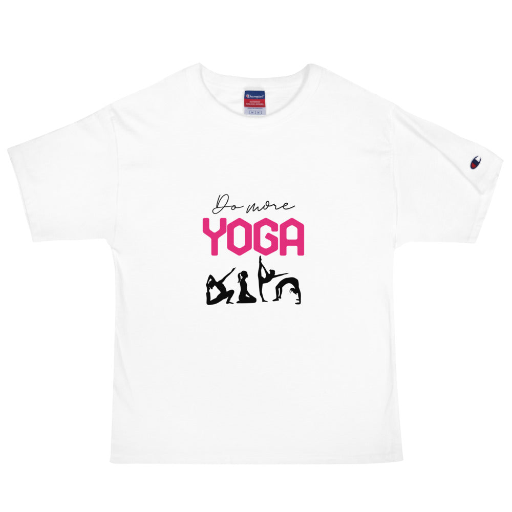 DO MORE YOGA - Men's Champion T-Shirt