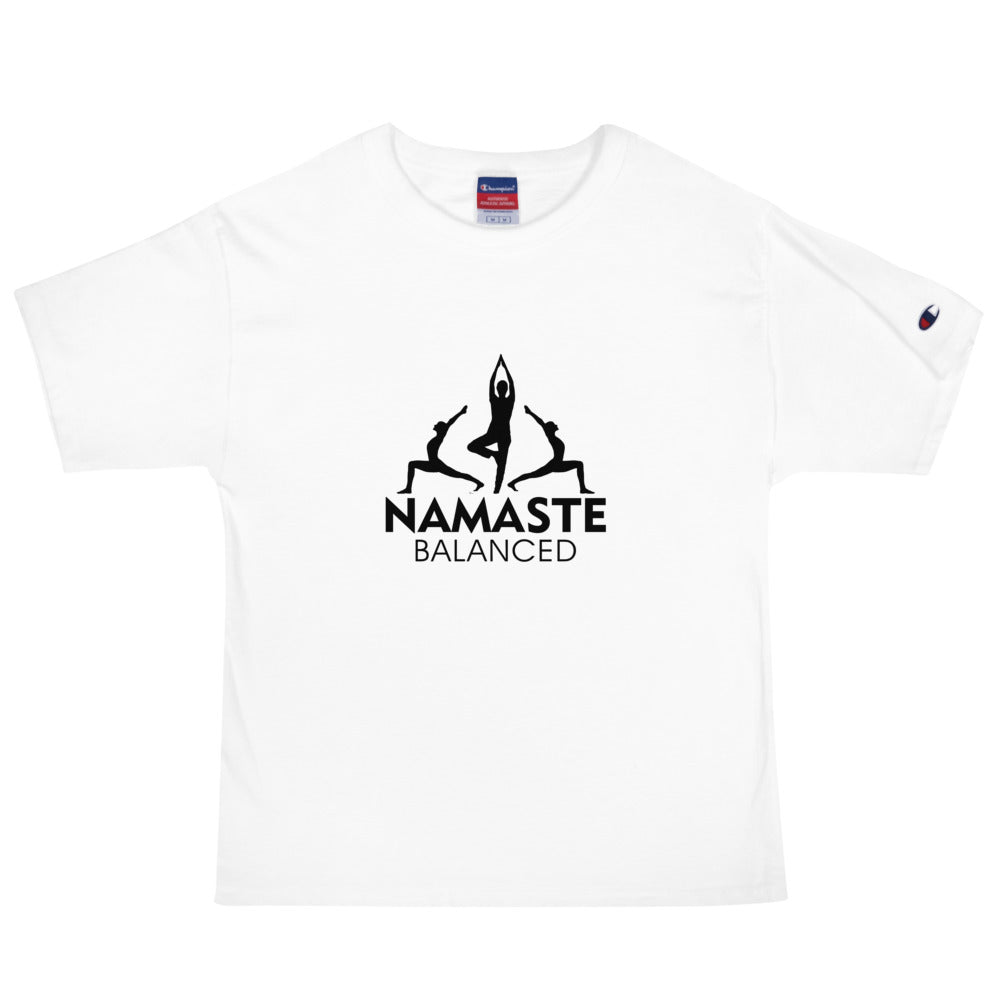 NAMASTE BALANCED - Men's Champion T-Shirt