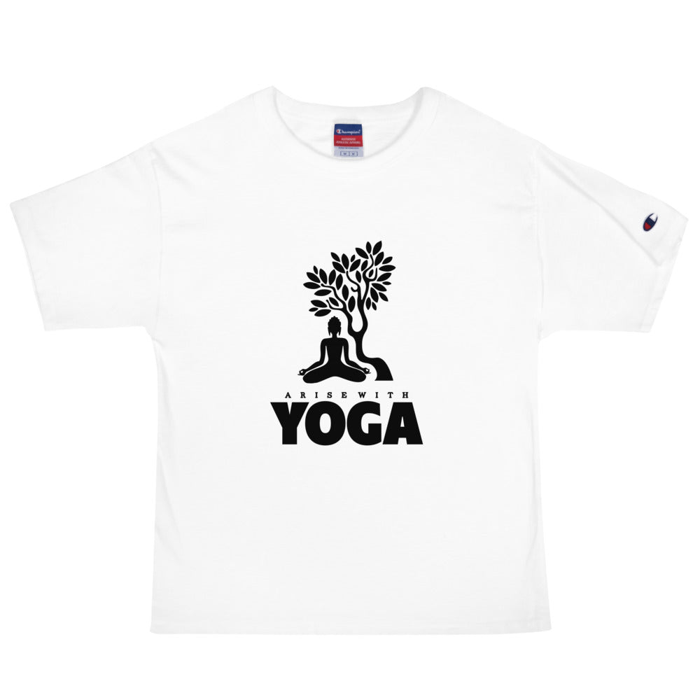 ARISE WITH YOGA - Men's Champion T-Shirt