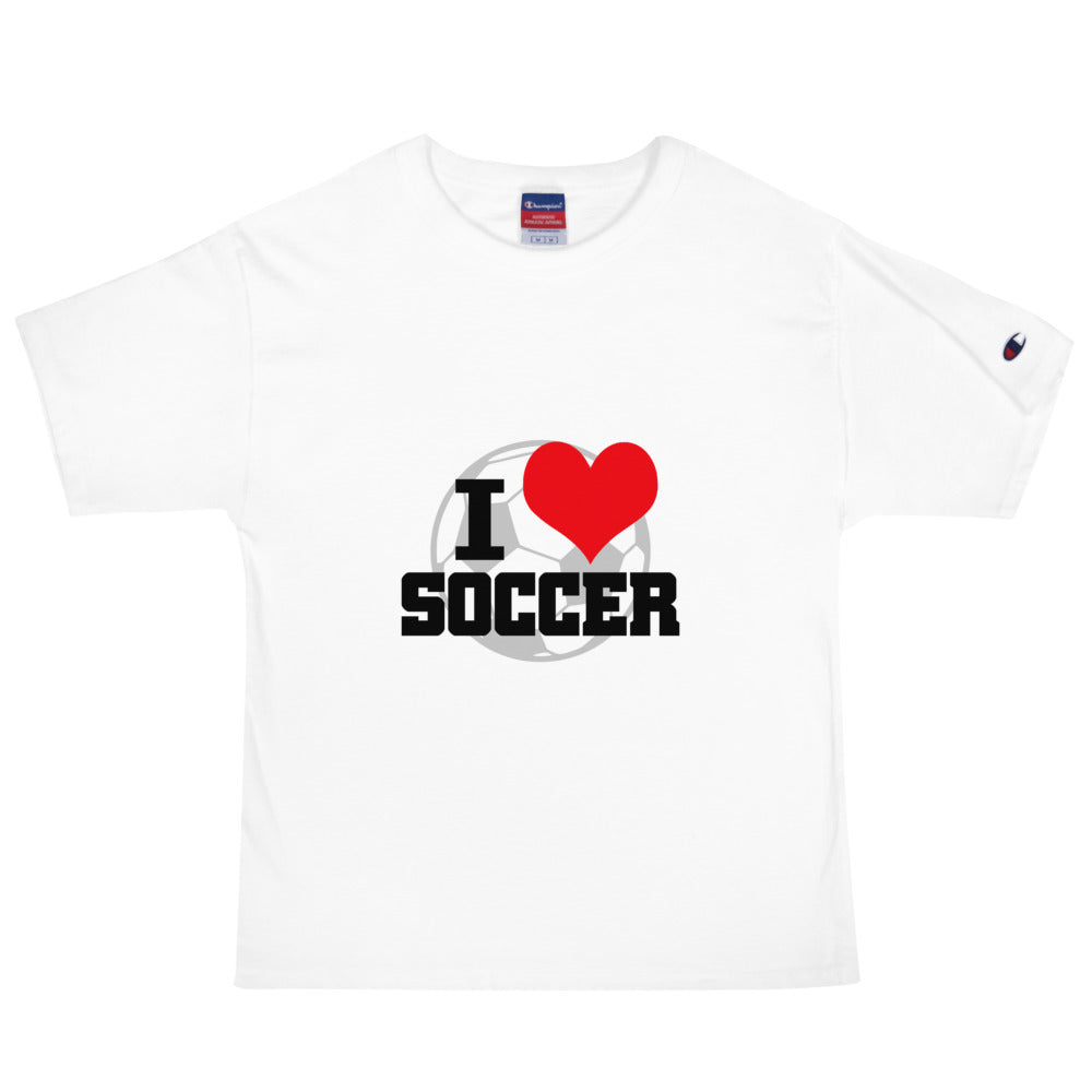 I LOVE SOCCER - Men's Champion T-Shirt