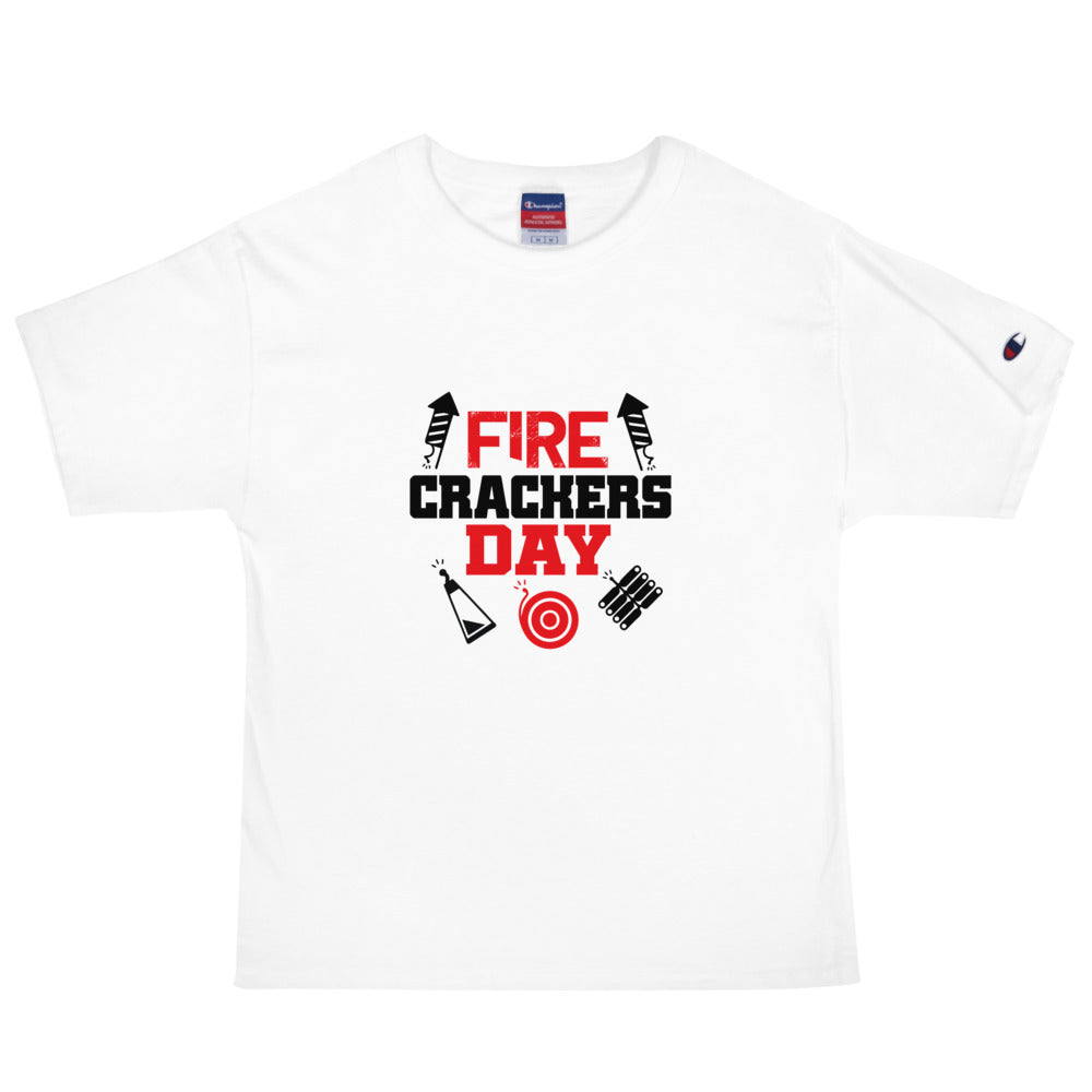 FIRE CRACKERS DAY - Men's Champion T-Shirt