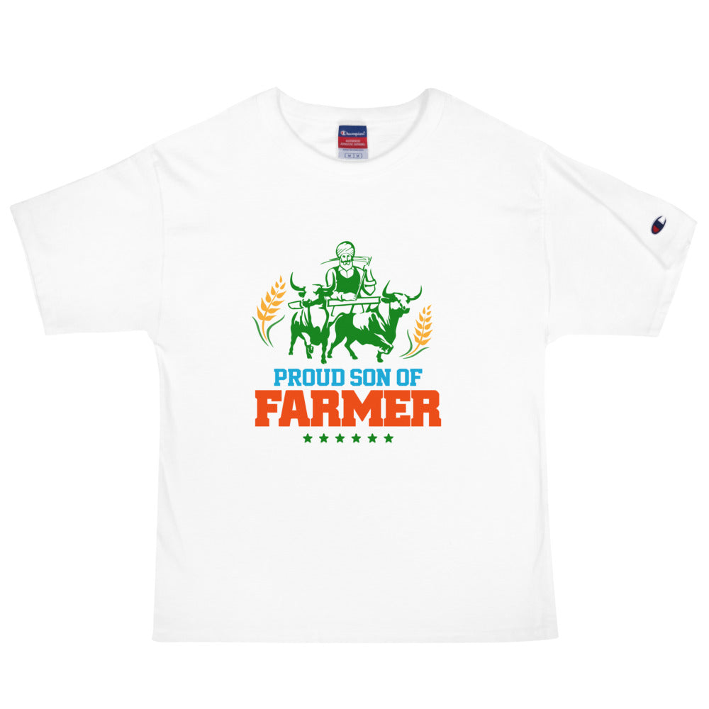 PROUD SON OF FARMER - Men's Champion T-Shirt